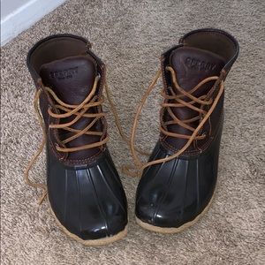 Sperry Duck boots!